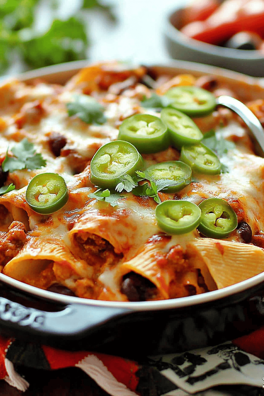 Taco Stuffed Shells