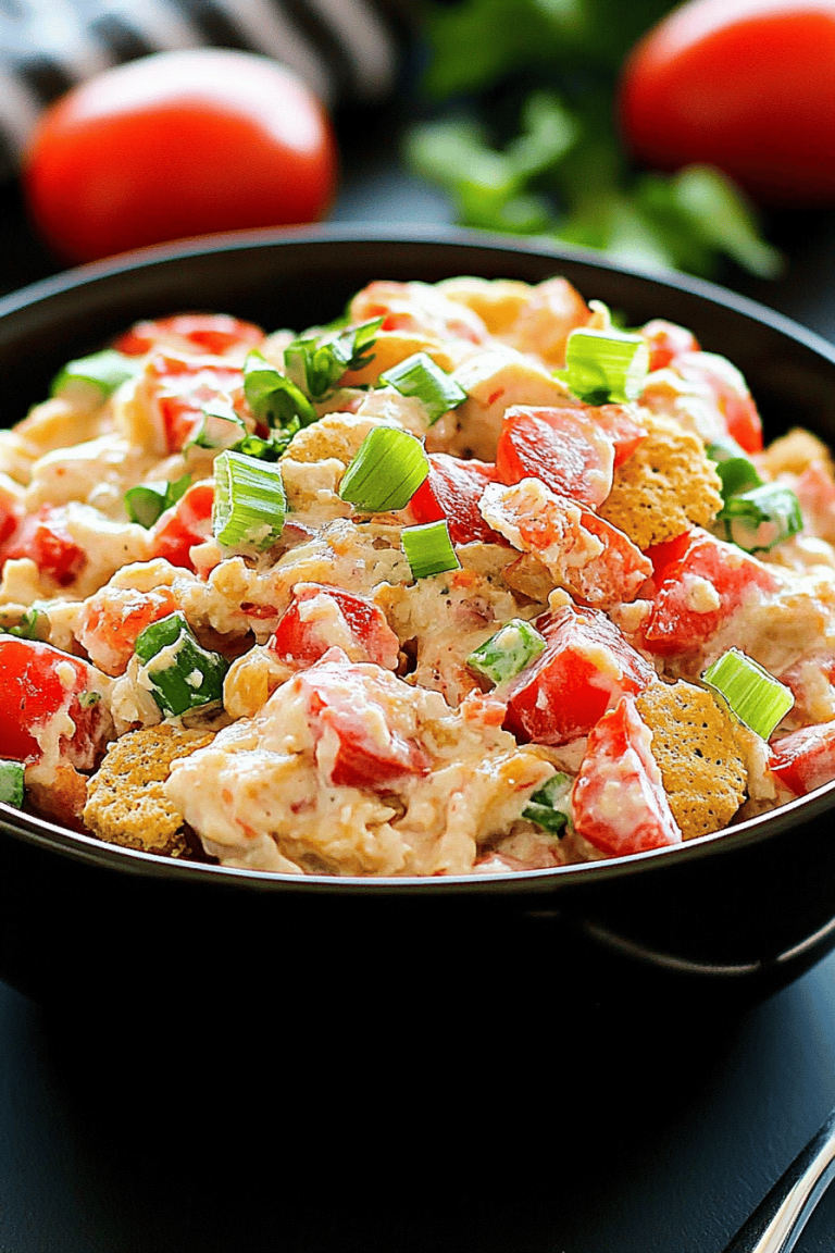Tomato Cracker Salad Recipe
