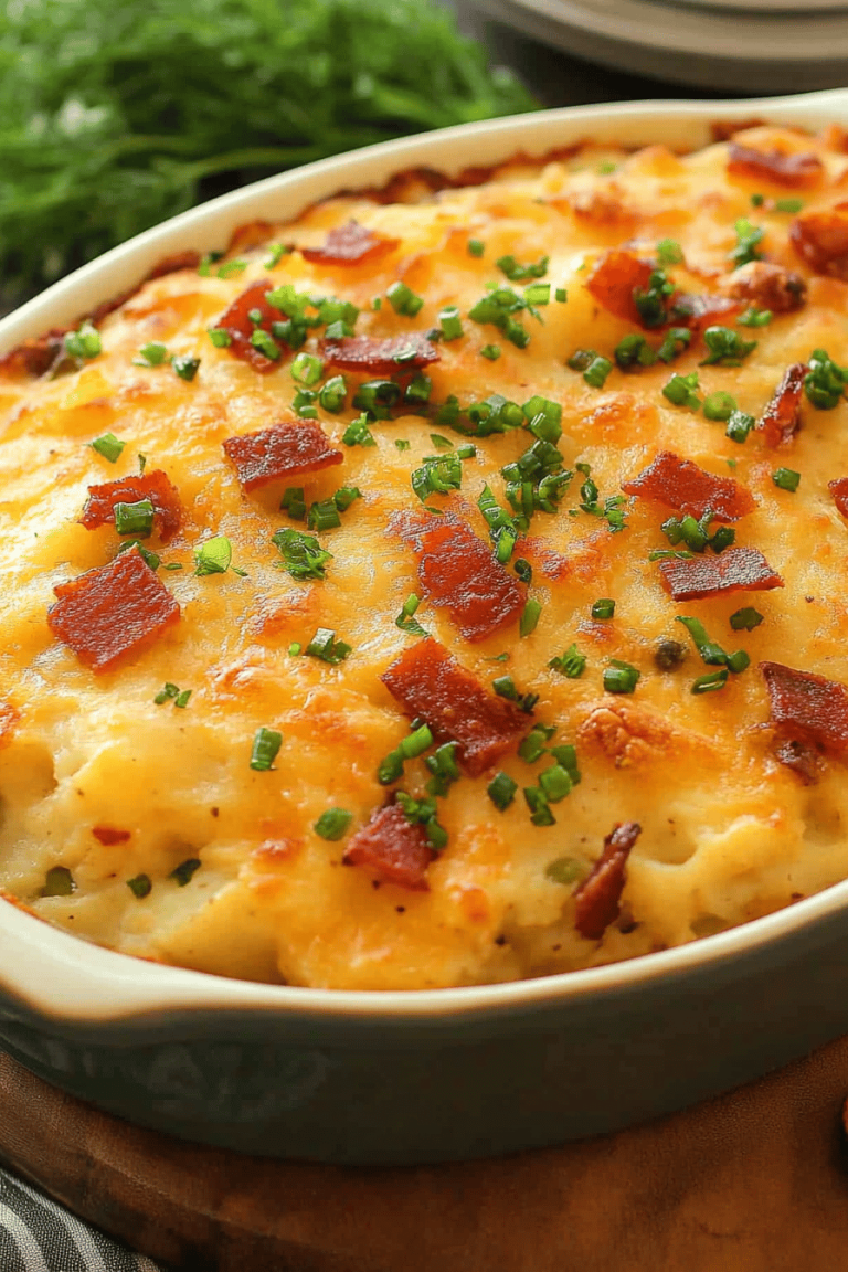 Twice-Baked Potato Casserole