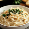homemade Alfredo sauce