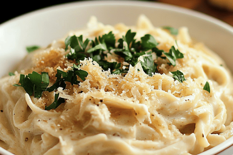 homemade Alfredo sauce