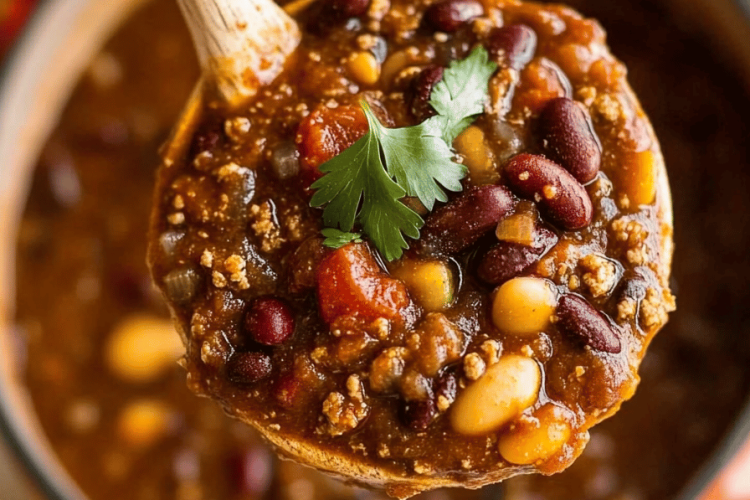 3 bean chili