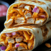 Air Fryer Chicken Wraps