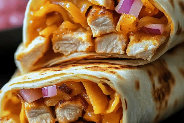 Air Fryer Chicken Wraps