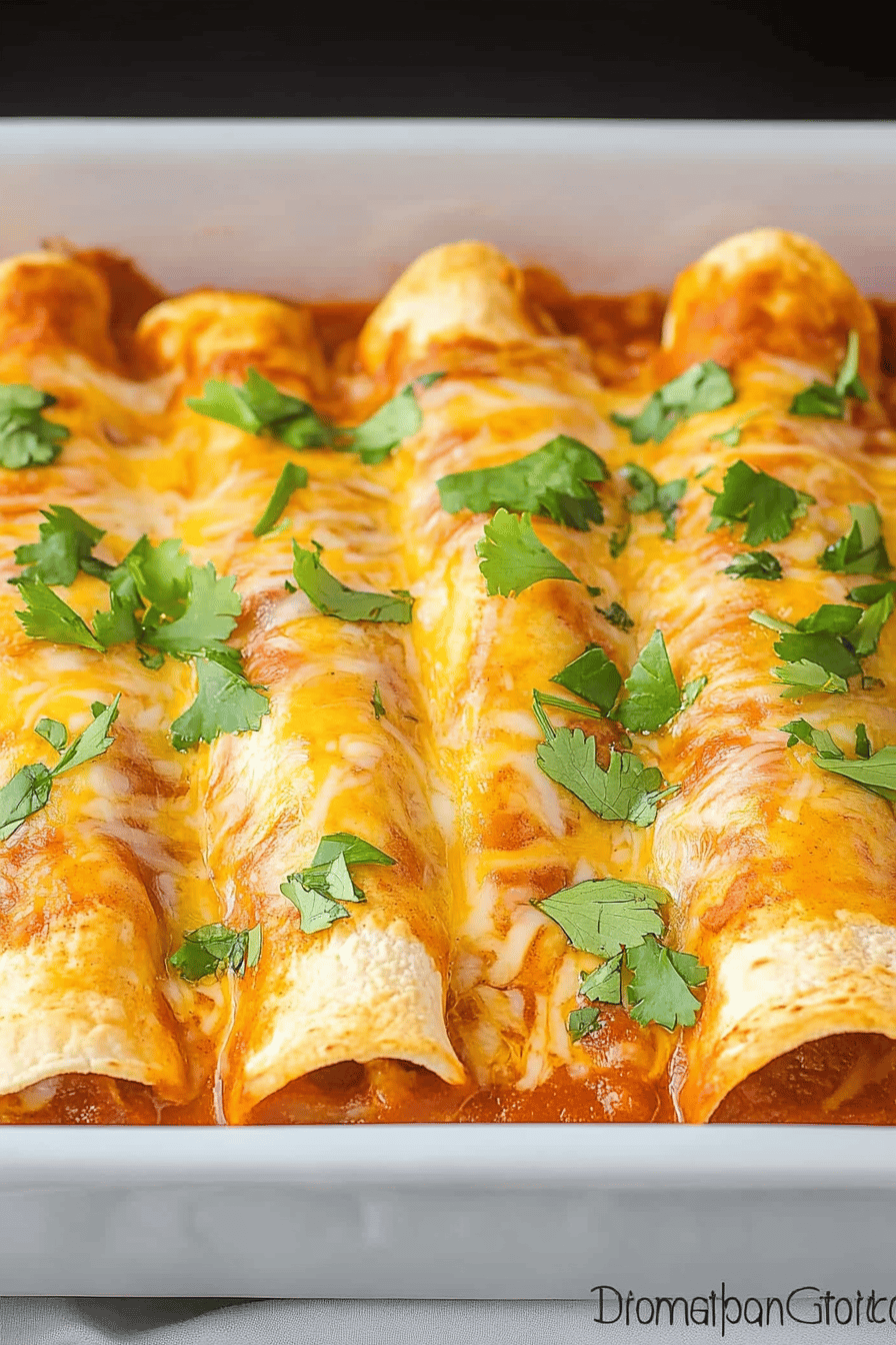 Bean and Cheese Enchiladas ingredients organized and measured on kitchen counter