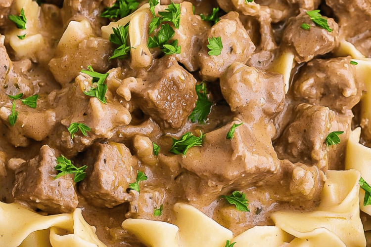 Beef Stroganoff