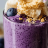 Blueberry cheesecake smoothie