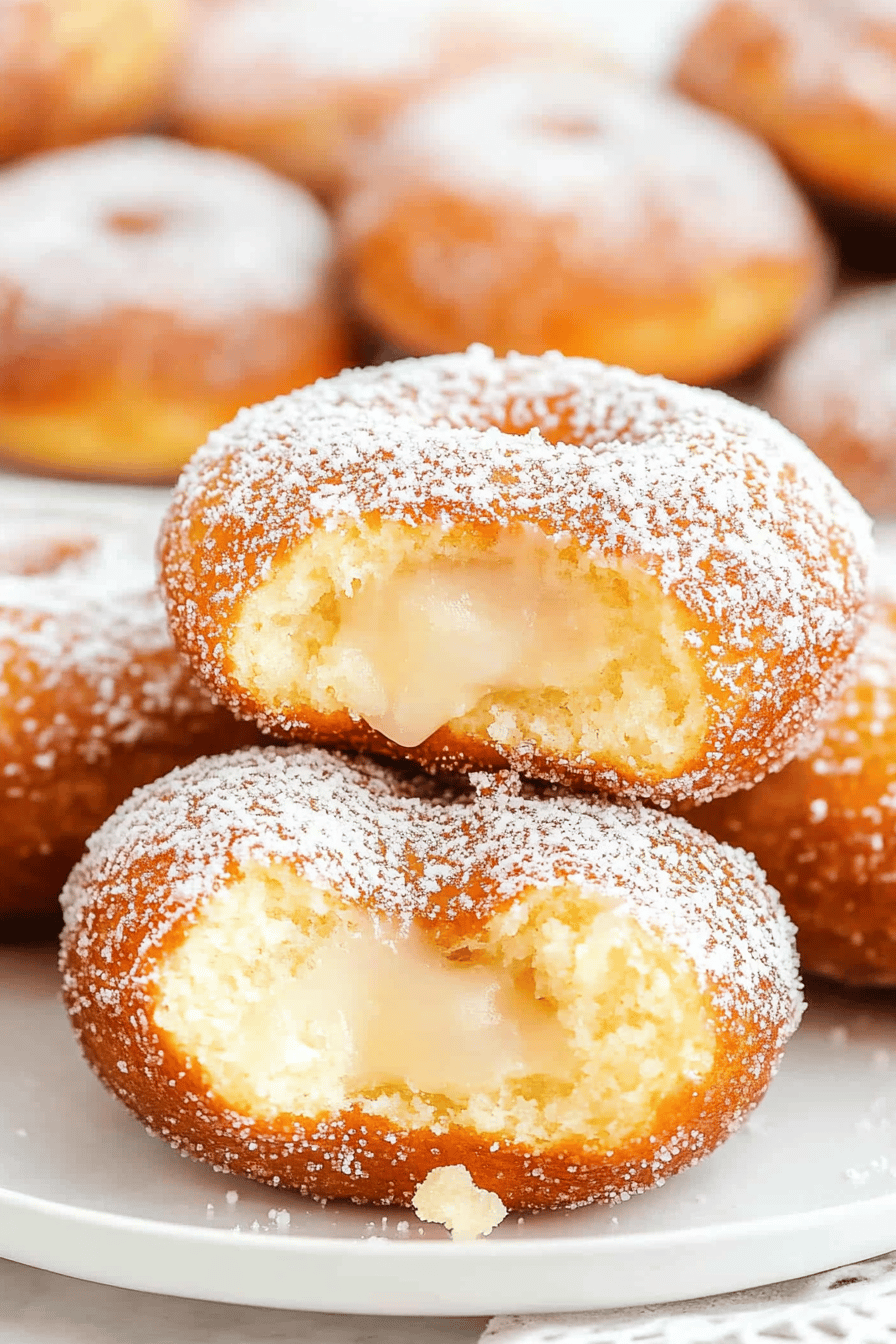 Brioche donuts slice on plate showing perfect texture and swirl pattern