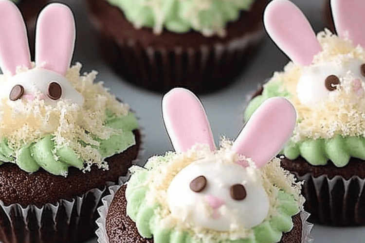 Bunny cupcakes