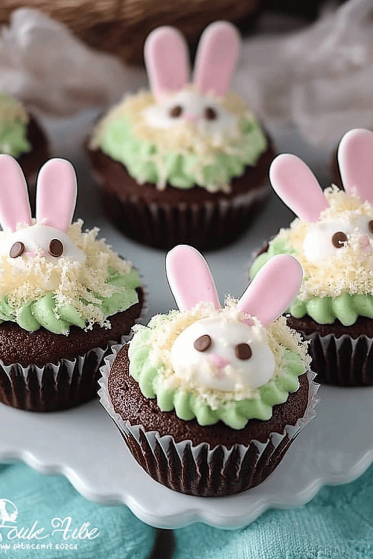 Bunny cupcakes