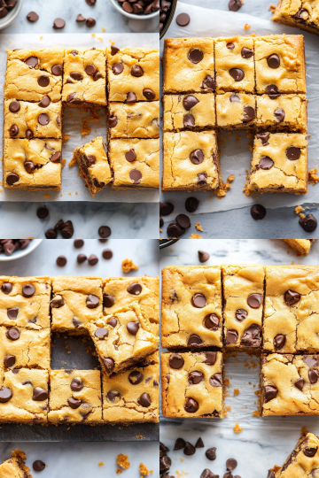 Cake mix cookie bars