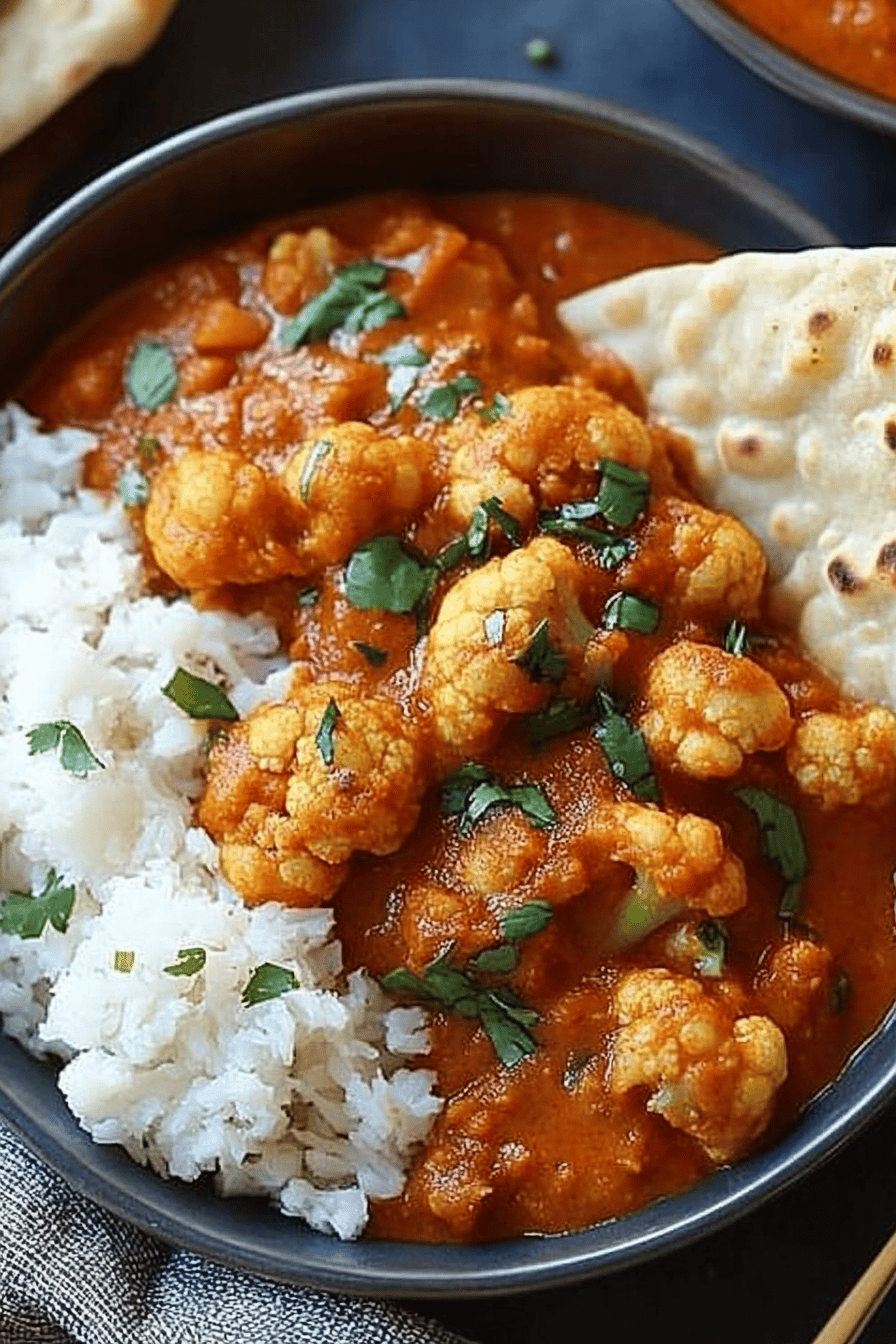 Cauliflower Tikka Masala