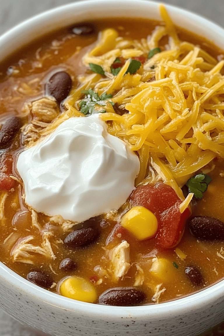 Chicken Taco Soup