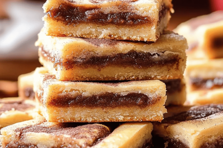 Cinnamon roll bars