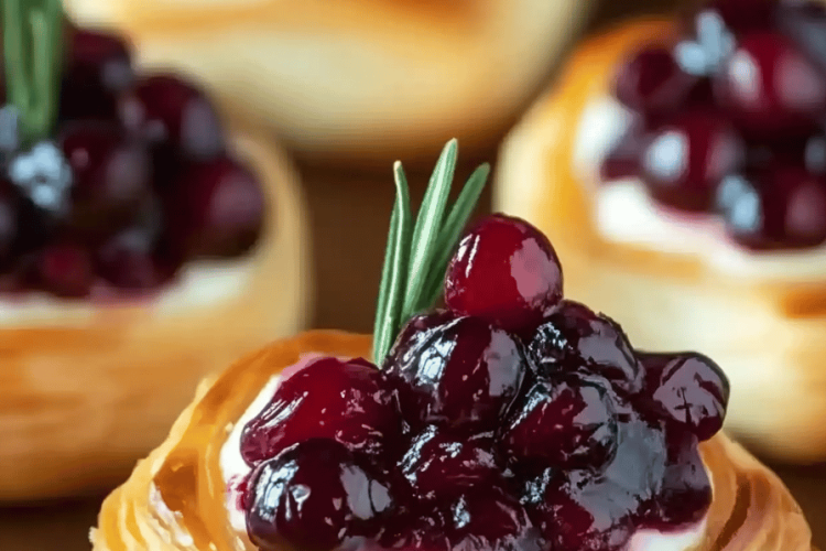 Cranberry Brie Bites