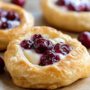 Cranberry cream cheese pastries