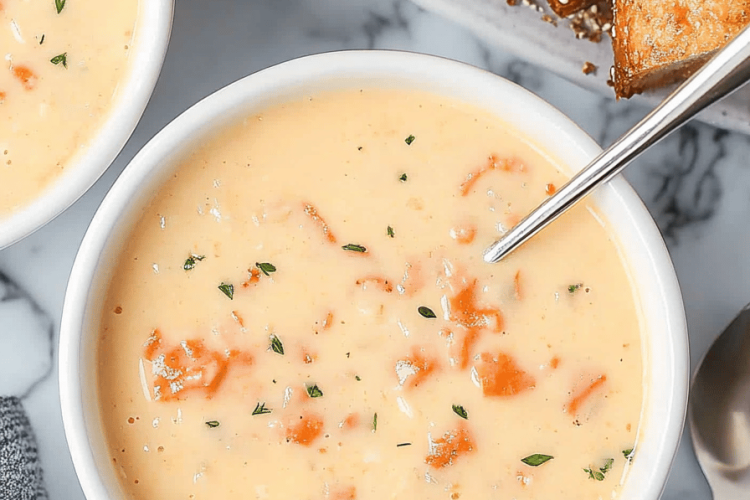 Crockpot Beer Cheese Soup