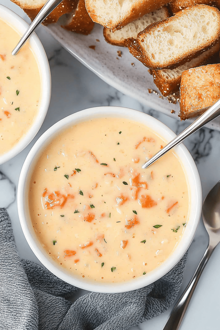 Crockpot Beer Cheese Soup
