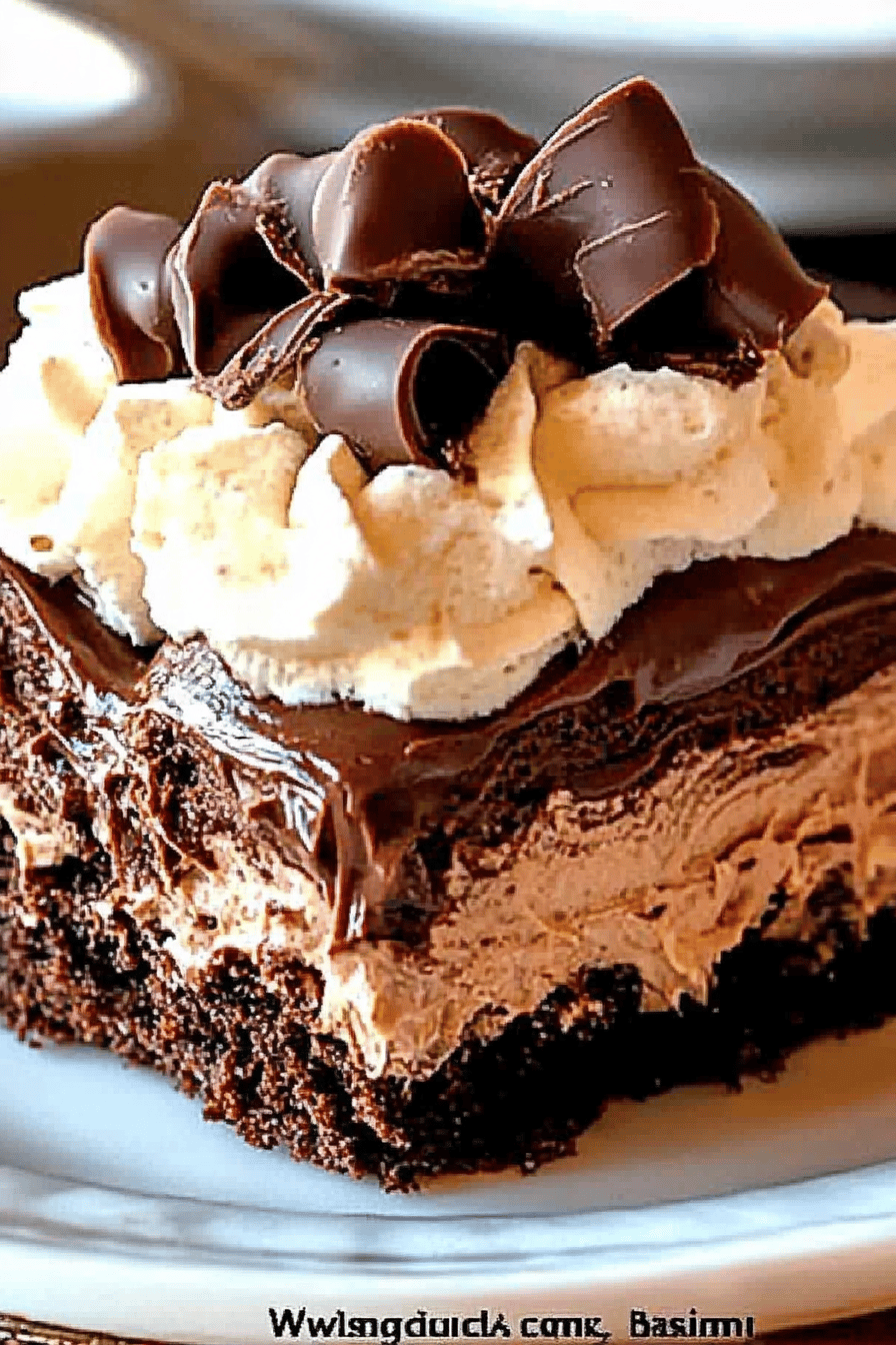 Death by Chocolate Eclair Cake ingredients organized and measured on kitchen counter