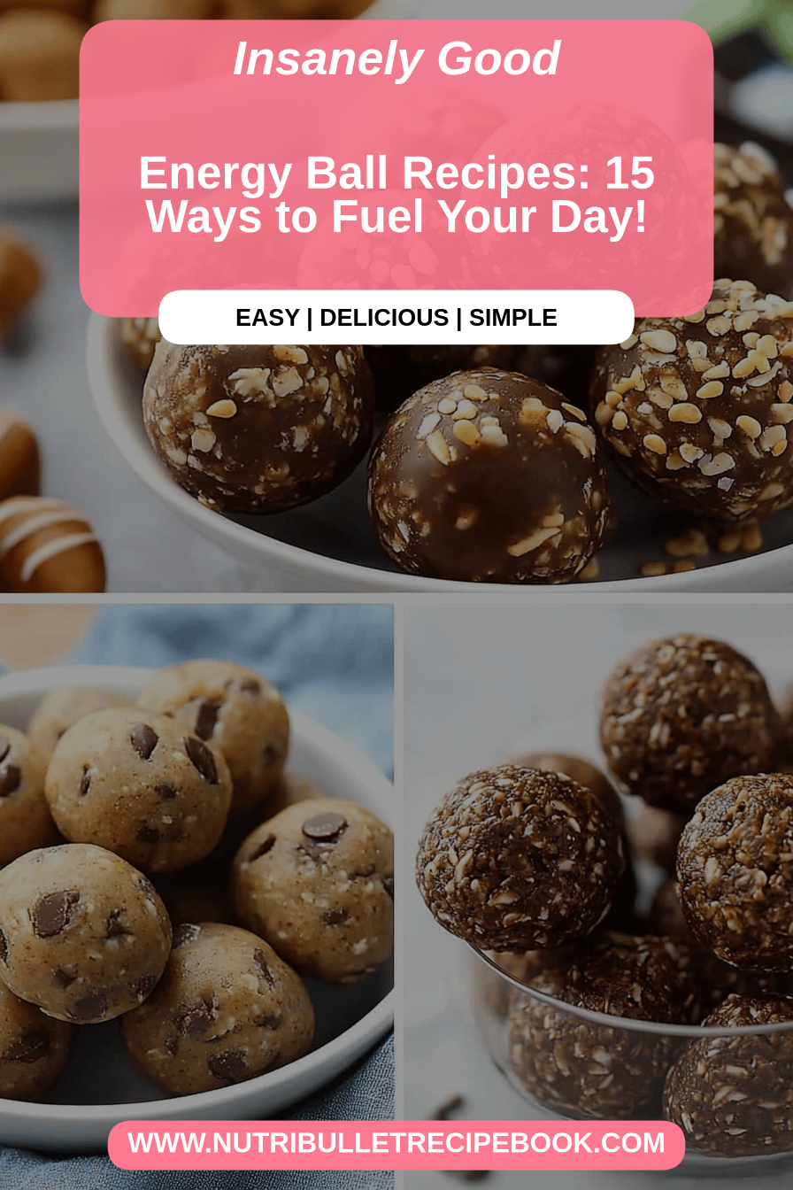 Energy ball recipes final dish beautifully presented and ready to serve