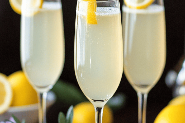 French 75 cocktail