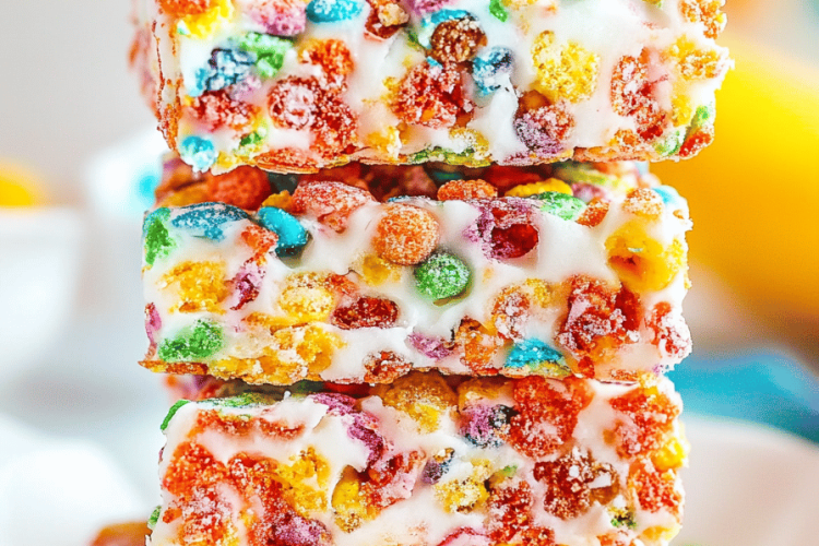 Fruity Pebbles treats