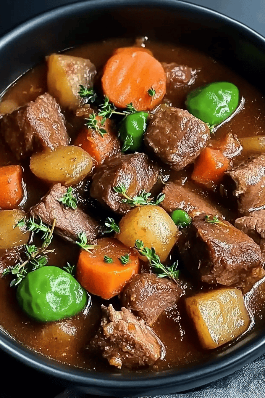 Gordon Ramsay Lamb Stew slice on plate showing perfect texture and swirl pattern