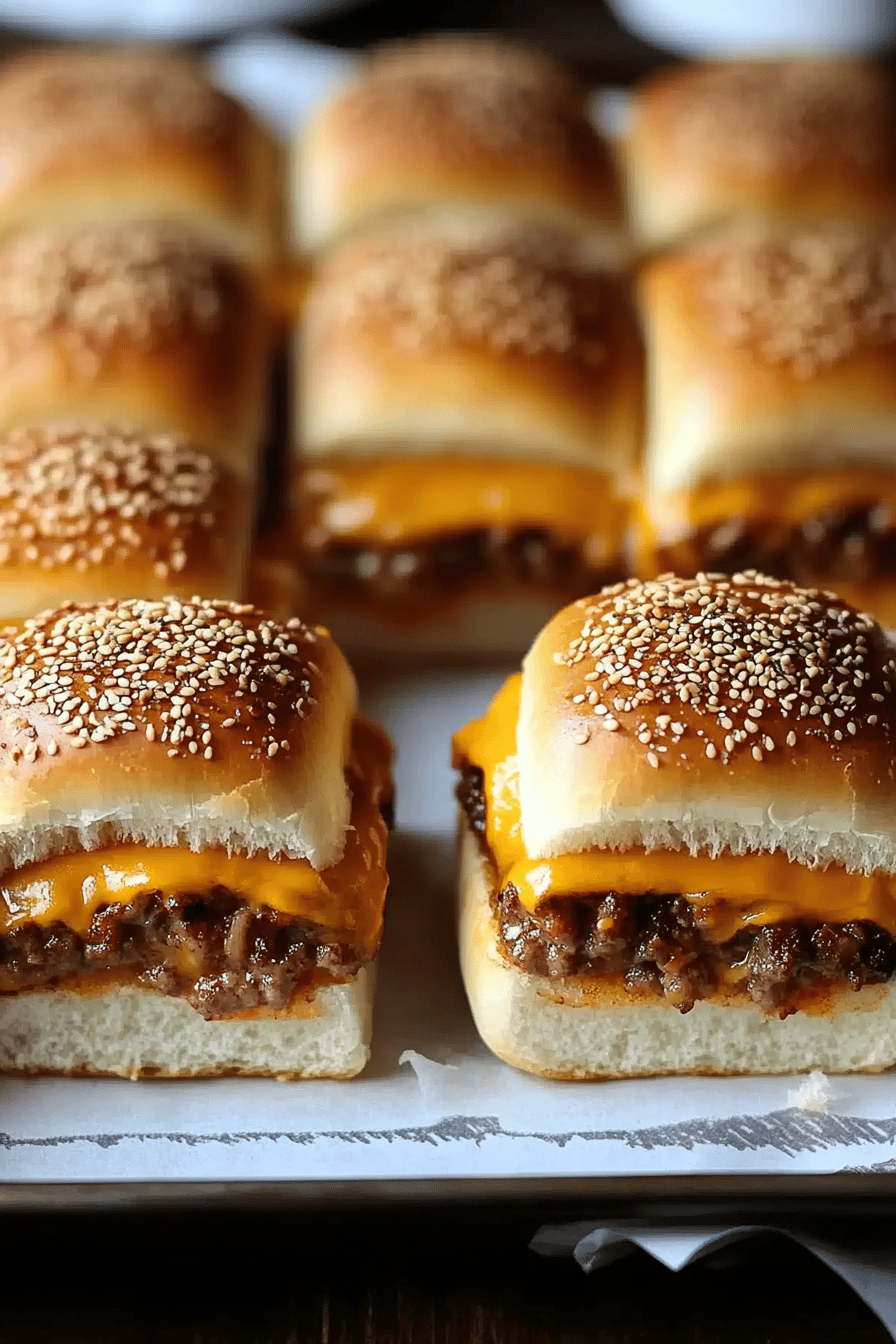 Hawaiian Roll Sliders