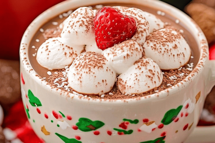 Hot chocolate dip