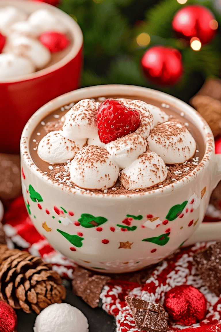 Hot chocolate dip