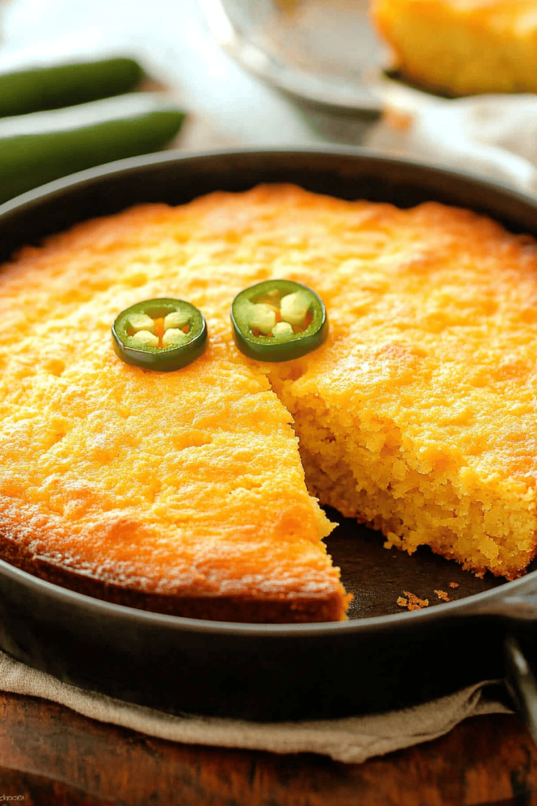 Jalapeño Cheddar Cornbread