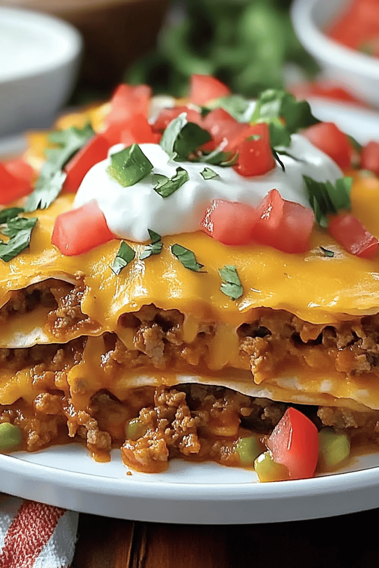 Layered Taco Bake
