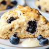 Lemon blueberry scones