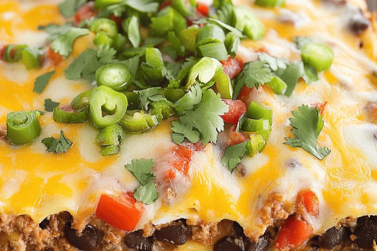 Mexican lasagna