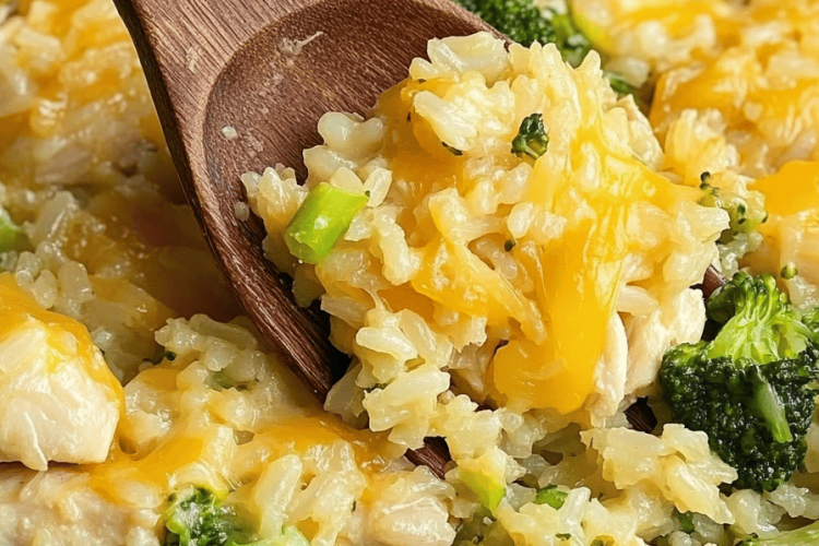 One-Pot Cheesy Chicken Broccoli Rice