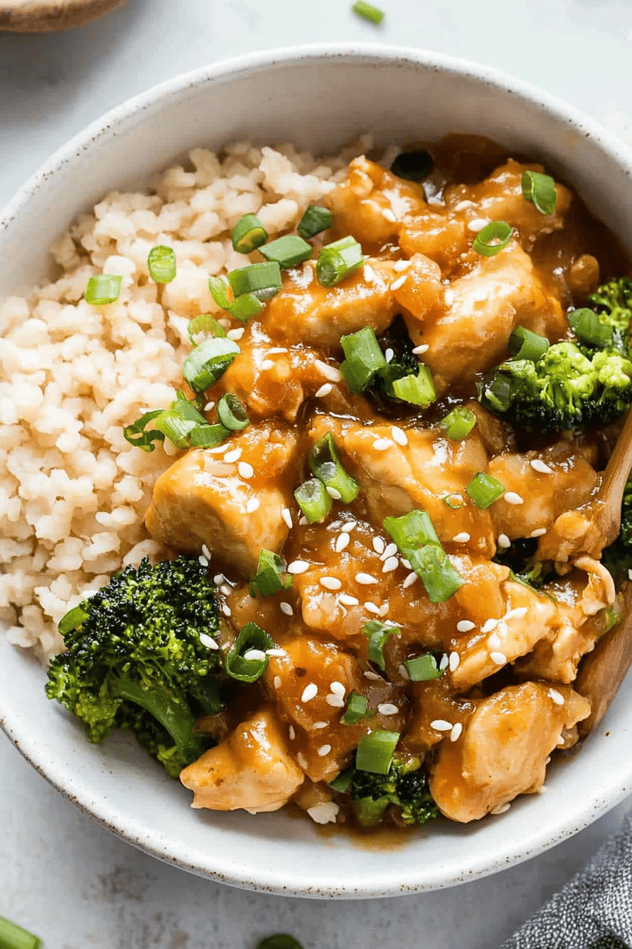 Orange Chicken Casserole