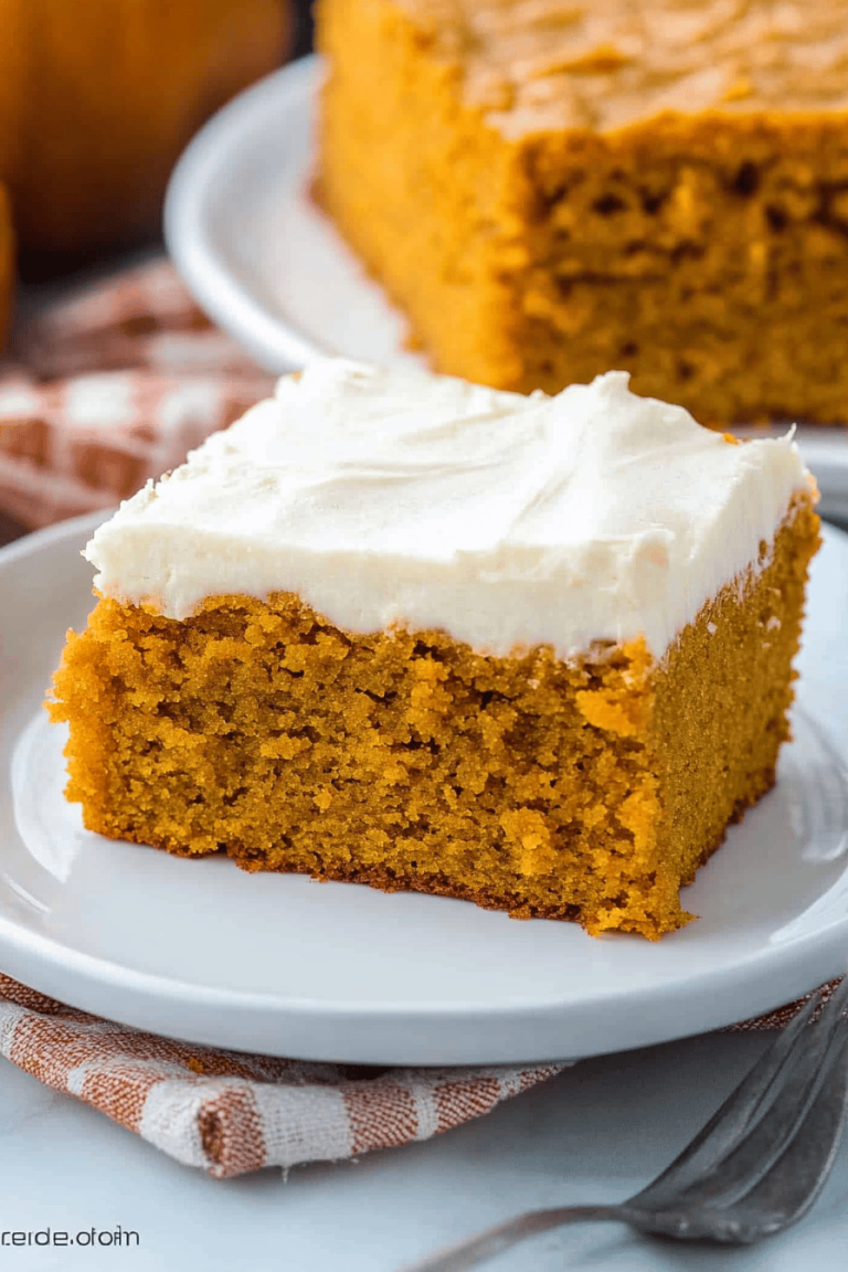 Paula Deen Pumpkin Bars