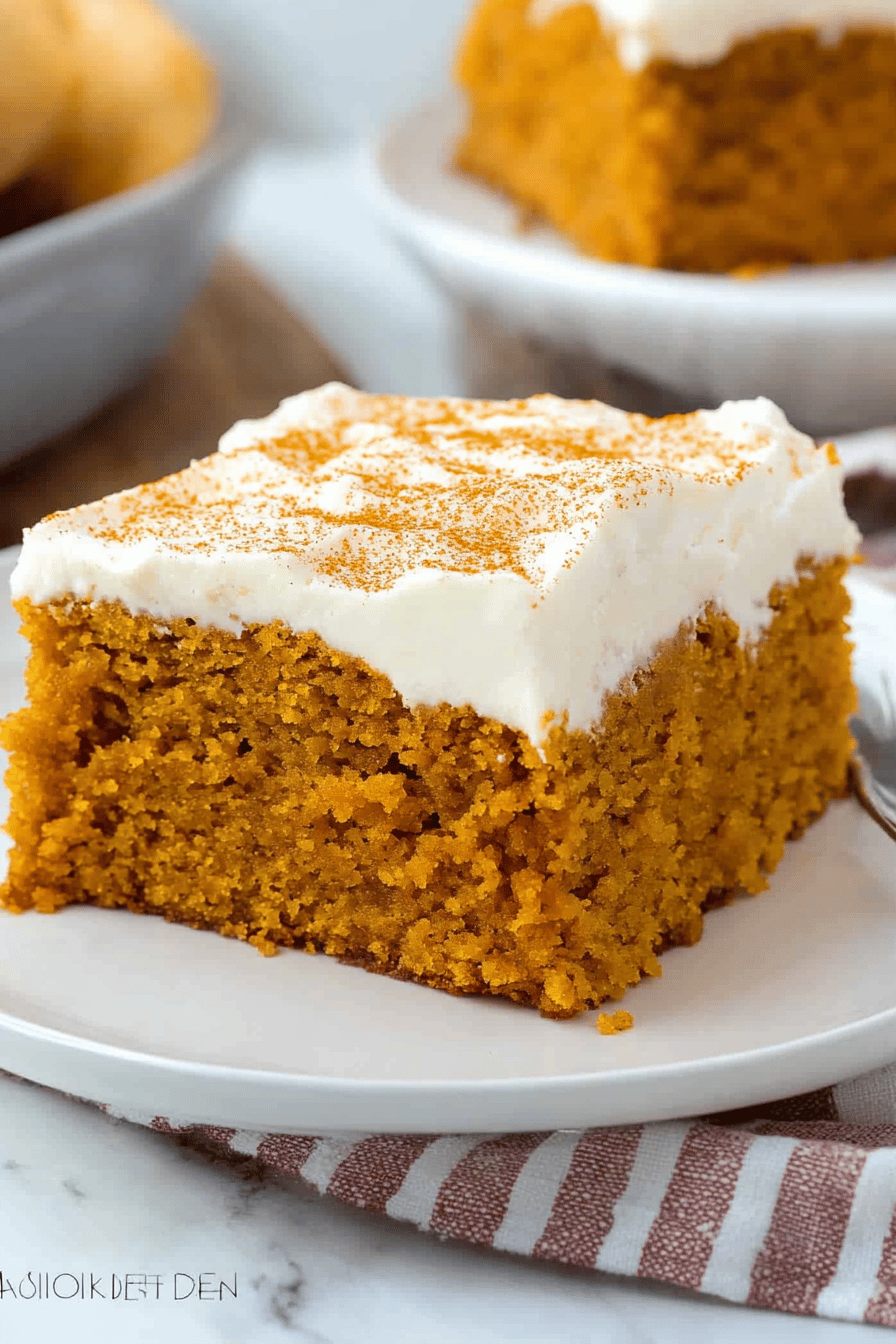 Paula Deen Pumpkin Bars ingredients organized and measured on kitchen counter