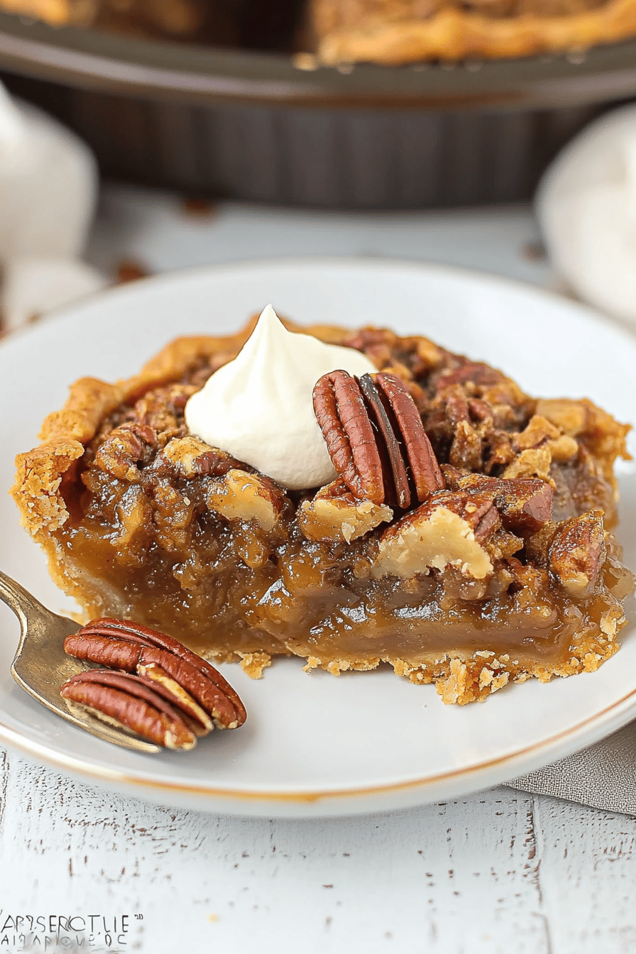 Paula Deen's Pecan Pie Recipe ingredients organized and measured on kitchen counter