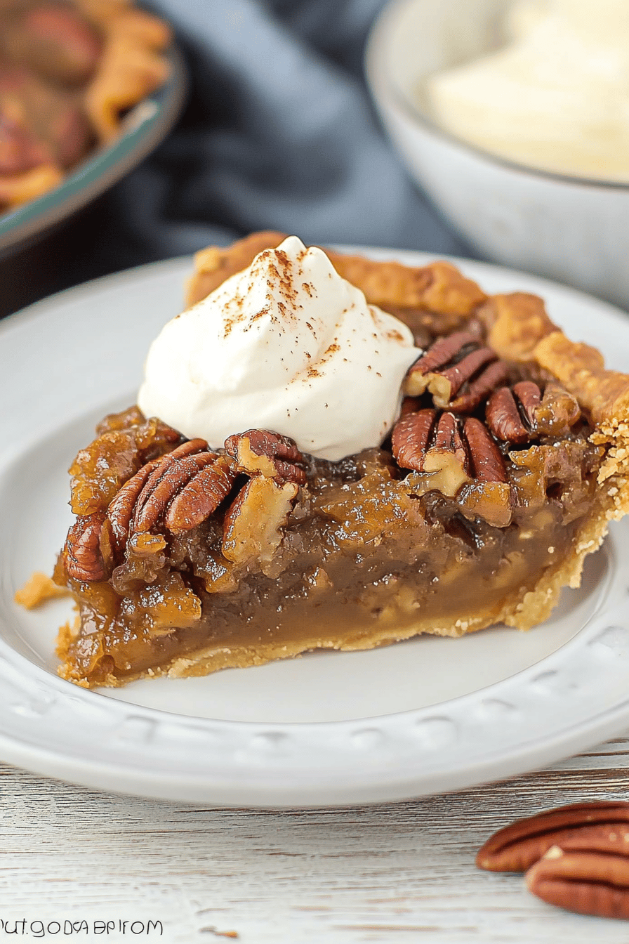 Paula Deen's Pecan Pie Recipe ingredients organized and measured on kitchen counter