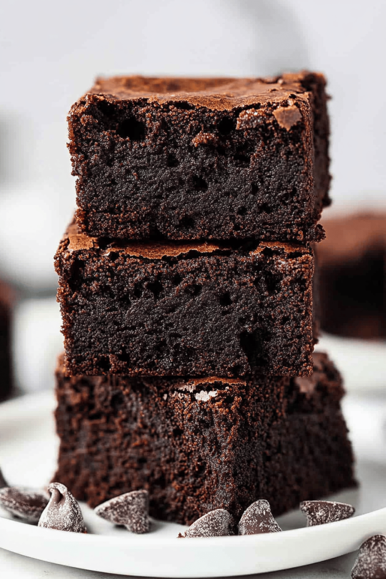 Peanut butter brownies