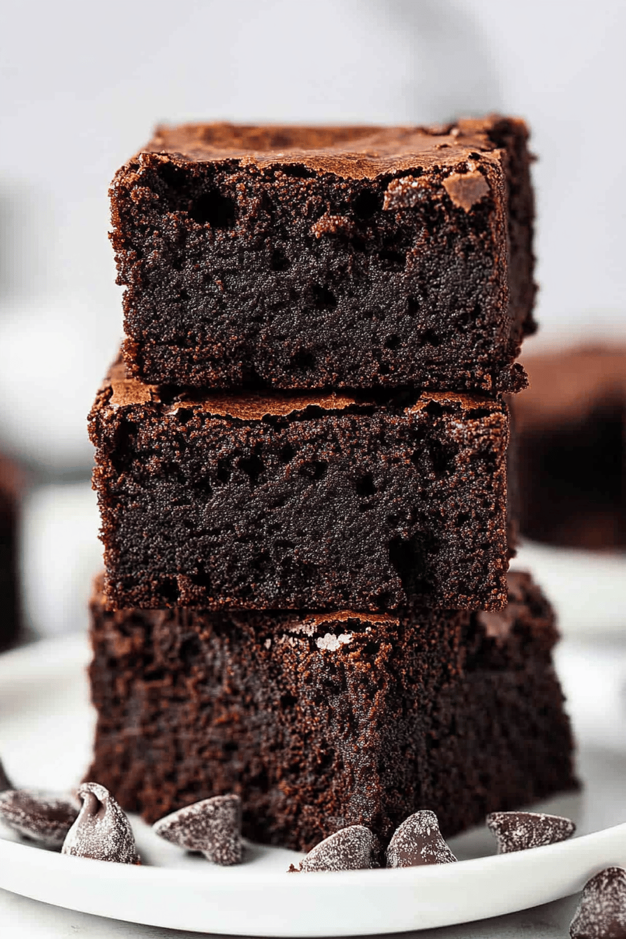 Peanut butter brownies