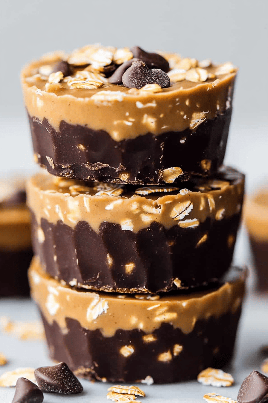 Peanut butter oat cups