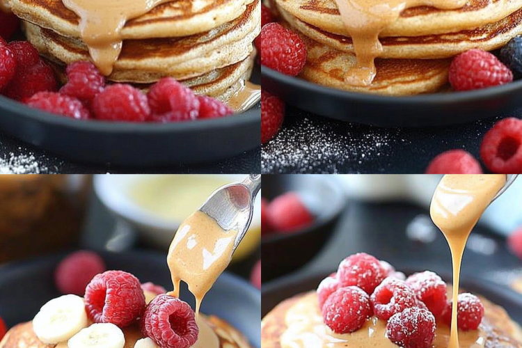 Peanut butter pancakes