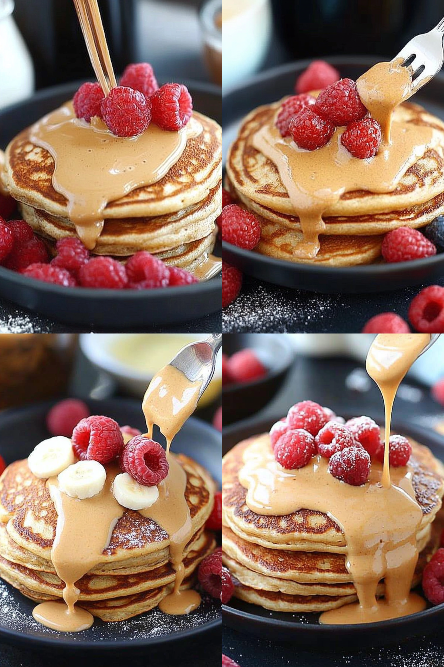 Peanut butter pancakes