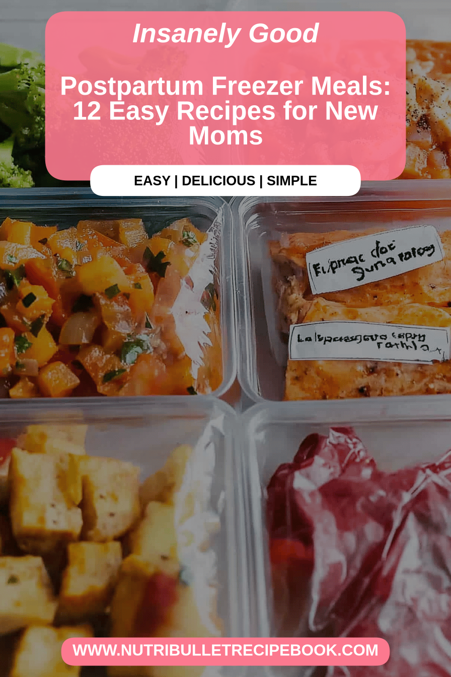 Postpartum freezer meals final dish beautifully presented and ready to serve