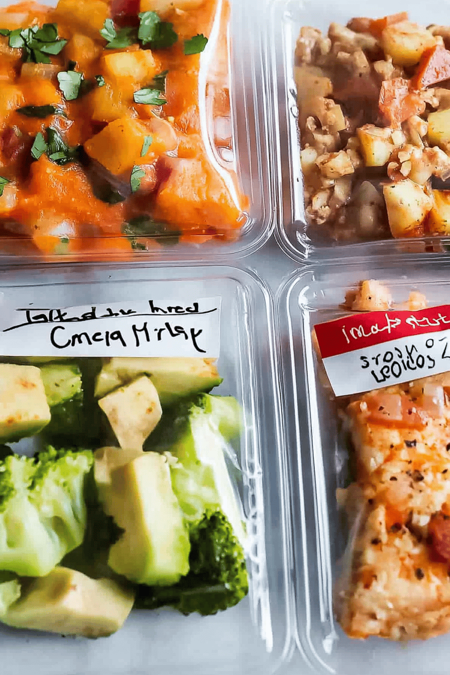 Postpartum freezer meals slice on plate showing perfect texture and swirl pattern