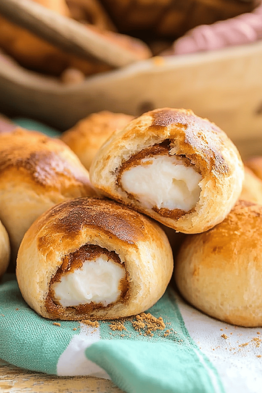 Resurrection rolls ingredients organized and measured on kitchen counter