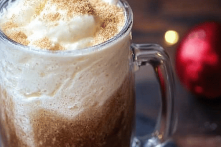 Root beer float cocktail