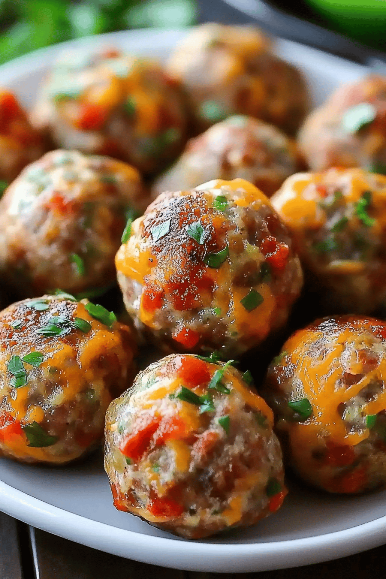 Rotel Sausage Balls